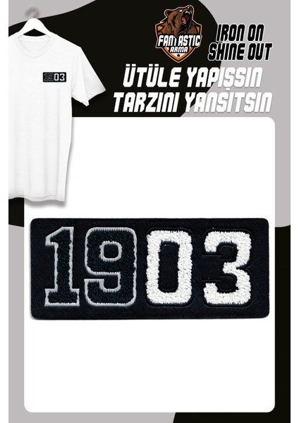 Ütü ile Yapışan Dokuma Peluş ARMA1903 Modeli