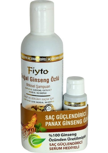 Doğal Ginseng Özlü Sel Şampuan 500 ml