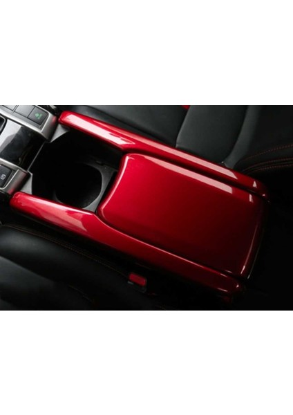 Cıvıc Fc5 Içın Uyumlu Kol Dayama 3 Parça - Kırmızı modelleri