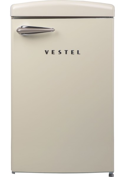 Retro SB14511 Bej 122 Lt Statik Buzdolabı