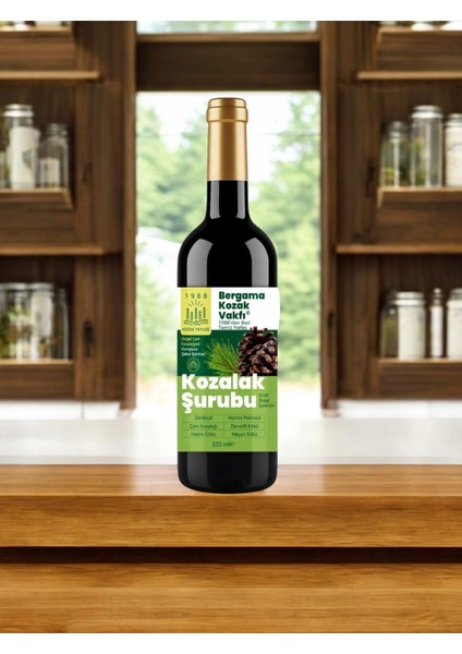 Bergama Vakfı Kozalak Şurubu 3X320 ml fırsatları