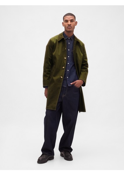 Erkek Haki New Mac Trençkot indirimleri