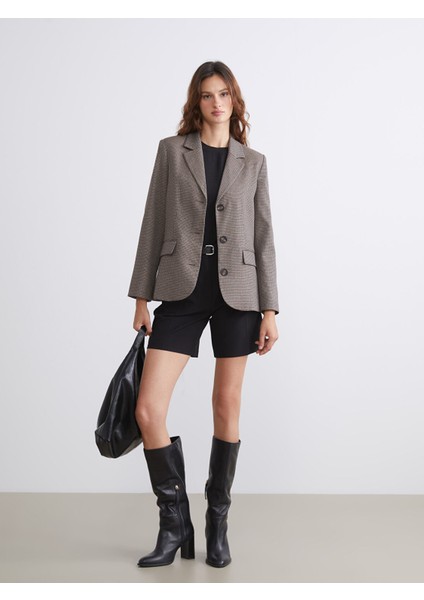 Yeni Sezon Desenli Kadın Blazer Ceket fiyatları