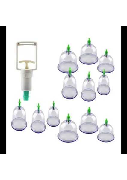 12'li Hacamat Masaj Kupa Set fırsatları