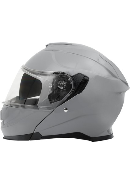 Gp My Helmet MKS002-NG Güneş Vizörlü Şeffaf Çene Açılır Motosiklet Kaskı Xxl fırsatları