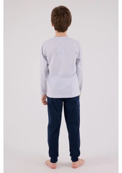 U.s. Polo Assn Uzun Kol Pijama Takım US2206-4 Karmelanj fırsatları