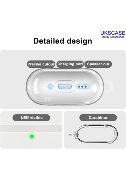 Airpods Pro 3 (3. NESIL/2025) Uyumlu Kristal Şeffaf Kılıf ve Temizlik Kiti fiyatları