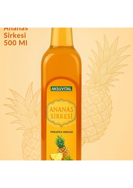 Ananas Sirkesi 500 ml