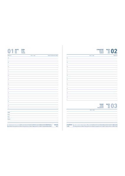 2026 100-ECK Iplik Dikişli - Sert Kapak 14X20 Günlük Beyaz Ajanda Gri fiyatları