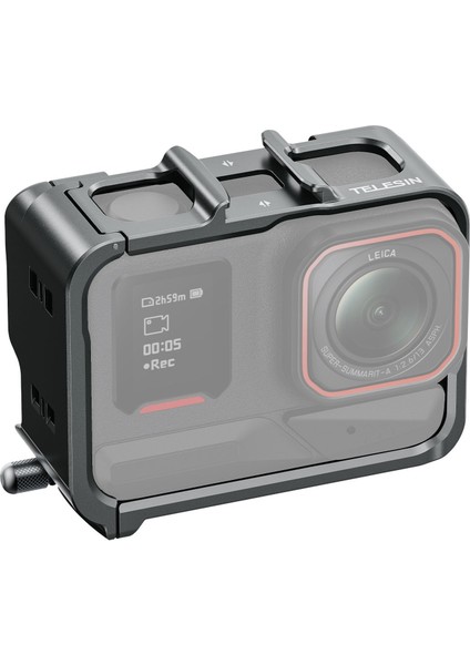 INSTA360 Ace Pro & Ace Pro 2 Uyumlu Metal Çerçeve | Yatay ve Dikey Kullanım ve Koruma Için