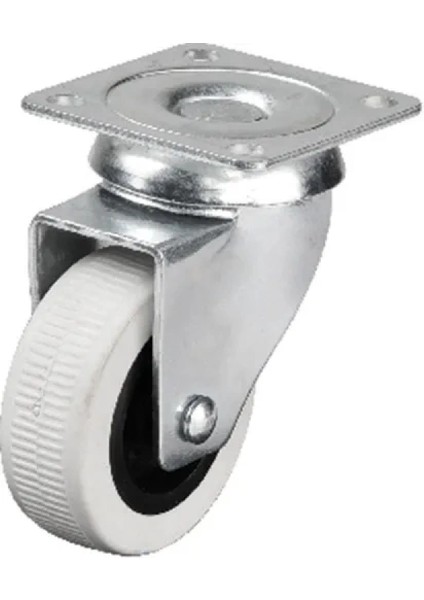 331 - 50X20 mm Çift Bilyalı Tablalı Teker 4 Adet