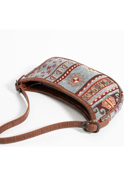 Lüks Motif Desen Baget Çanta