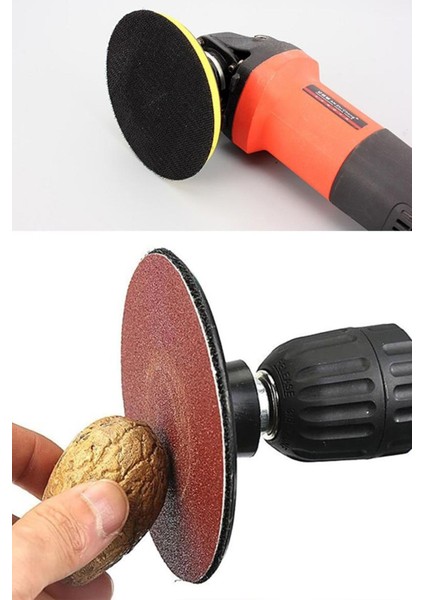 7 Parça 115'LIK Cırt Taban Zımparaları Matkapta Kullanma Aparatı Hem Ispiralde Hem Matkapta fiyatları