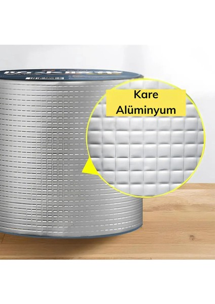 Çatı Izolasyon (72 mm x 2 Mt) Su Sızdırmazlık Geçirmez Yalıtım Çamur Boru Sakız Tamir Bant Bandı. indirimleri