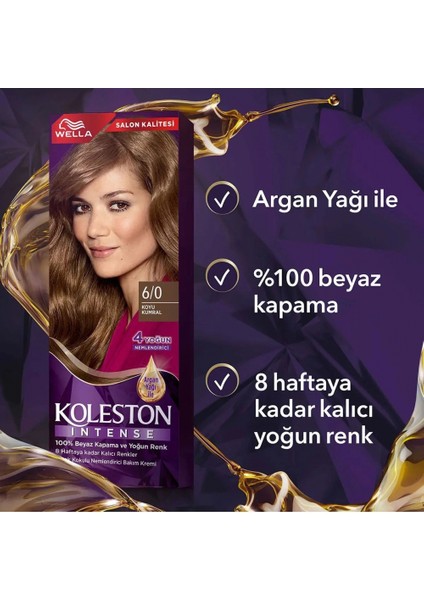 Koleston Intense Saç Boyası 6/0 Koyu Kumral - Salon Kalitesi fırsatları