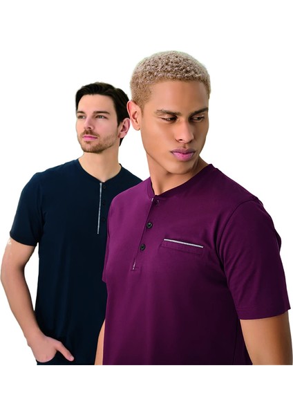 1550 Erkek Yazlık Büyük Beden Uzun Kol Uzun Alt Pijama Takımı fiyatları