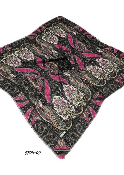 5708 Flamlı Pamuk Eşarp