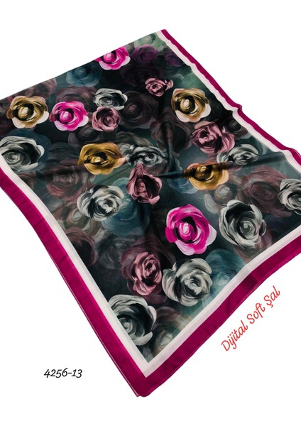 4256 Dijital Soft Şal