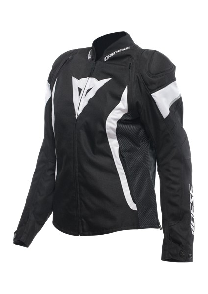 Daınese Ceket/avro 5 Tex Jacket Wmn Black/whıte/black
