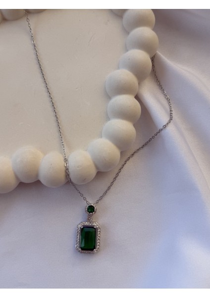 Yeşil Zümrüt Kolye modelleri