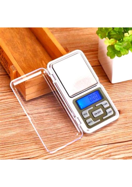 Dijital Hassas Elektronik Cep Terazi Tartı 500 gr 0.01 gr Hassasiyet (4887)
