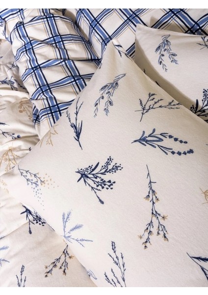 Flanel Nev Takımı Tek Kişilik Lavanid Mavi fiyatları