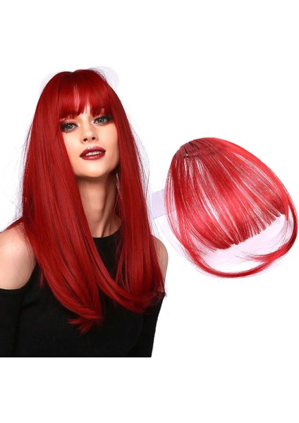 Fiber Sentetik Ince Perçem / Kızıl