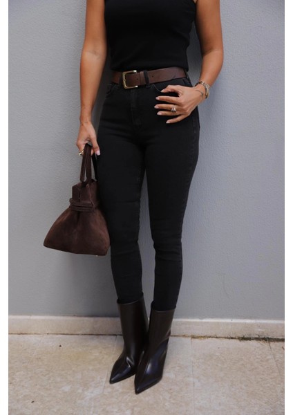 Antrasit Skinny Jean modelleri