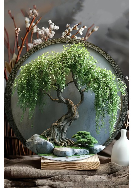 Doğa & Ağaç Desenli Uv Baskı Mdf Duvar Süsü – 33X33 cm & 20X20 cm DT183 fiyatları