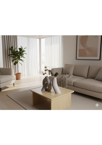 Sanatsal Kıvrımlı Vazo – Modern Dekoratif Saksı fiyatları