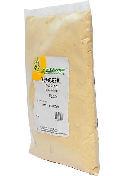 Zencefil Kökü Öğütülmüş Doğal 1000 gr Paket fiyatları