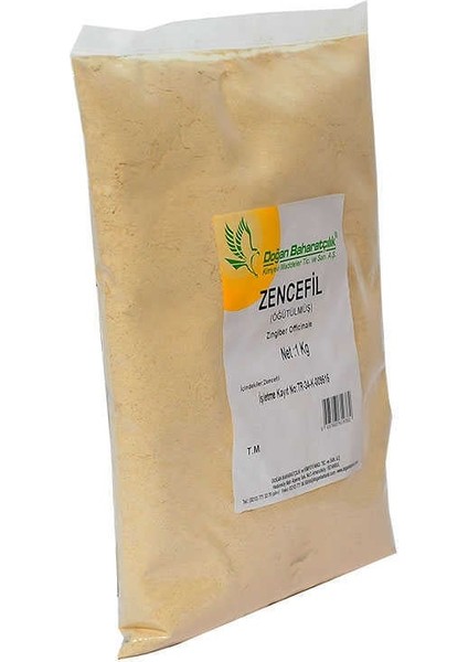 Zencefil Kökü Öğütülmüş Doğal 1000 gr Paket modelleri
