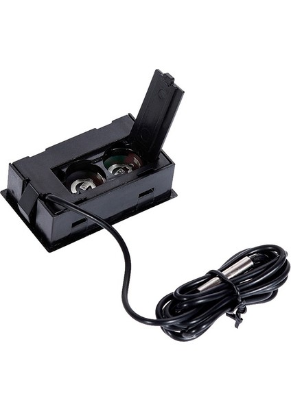 Dijital Termometre - Hassas Sıcaklık Ölçer, LCD Ekran, Kablolu fırsatları