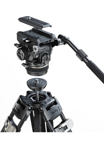 AD-120 4463 Ağır Hizmet Tipi Karbon Fiber Tripod Seti modelleri