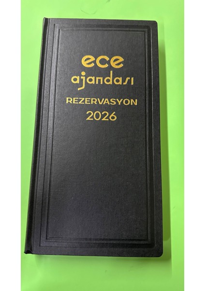 Ajanda 2026 Rezervasyon Ajandası 17X33 Avrasya
