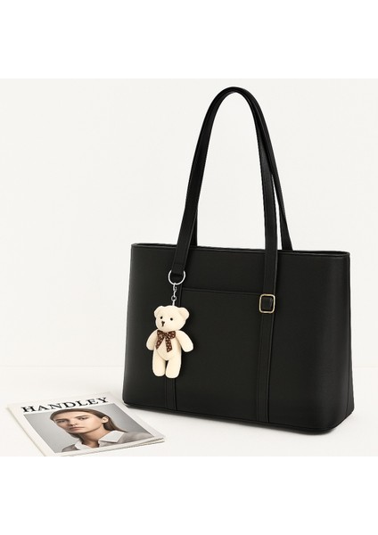 Sevimli Ayıcık Charm Büyük Kapasiteli Omuz Çantası fiyatları