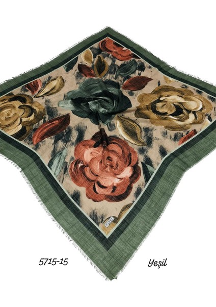 5715 Flamlı Pamuk Eşarp