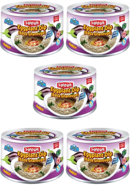 Babagannuş 400 gr X5 Adet