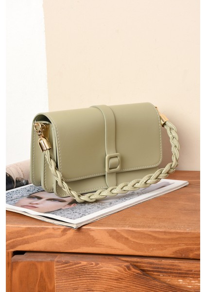 Kadın 2 Bölmeli Elden Tutmalı Omuzdan Asmalı Şık Kaliteli Çanta