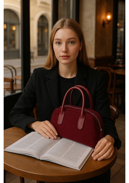 Lüks Suet El Çantası