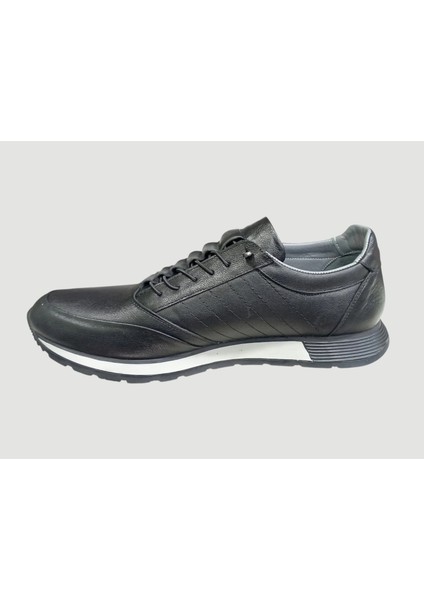 Ramas Palmyra Termo Taban Streç Bağcıklı Günlük Hakiki Deri Büyük No Erkek Ayakkabı Siyah modelleri