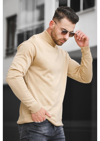 Seka 815 Pamuk Slim Fit Erkek Yarım Balıkçı Kazak fiyatları