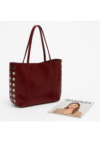 Metal Detaylı Lüks Omuz Çantası