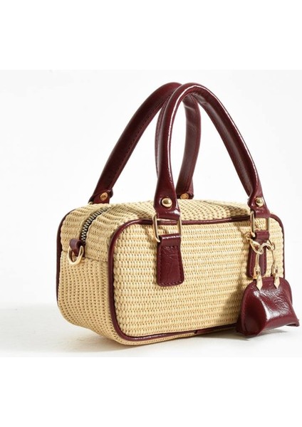 Lüks Asır Desen Mini Cüzdan Hediyeli Omuz ve El Çantası modelleri