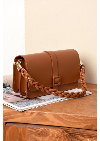 Kadın 2 Bölmeli Elden Tutmalı Omuzdan Asmalı Şık Kaliteli Çanta