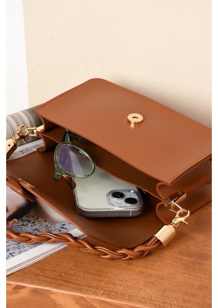 Kadın 2 Bölmeli Elden Tutmalı Omuzdan Asmalı Şık Kaliteli Çanta fiyatları