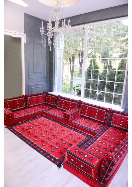 Şark Köşesi Takımı Yemen Modeli Koltuk Takımı Sünger Dahil 15 Parça modelleri