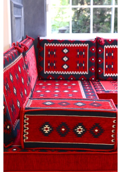 Şark Köşesi Takımı Yemen Modeli Koltuk Takımı Sünger Dahil 15 Parça fırsatları