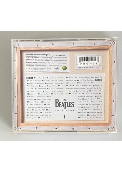 The Beatles Anthology 1 Çift CD Set (Orijinal 1995 Dönem Baskı Cd) modelleri