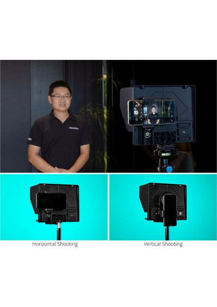 TP10 Taşınabilir 10 Inç Katlanır Teleprompter fiyatları